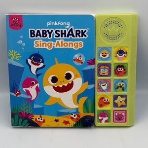 Baby Shark Sing-Alongs Sound Book Pink Fong Talking Singing Tested Working